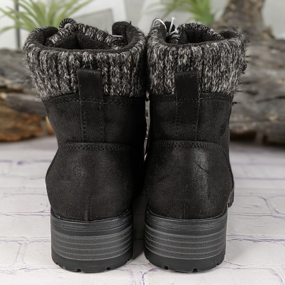 Universal Thread Danica Microsuede Lace-Up Boots - Picture 5 of 8